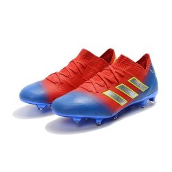 Adidas Nemeziz 18.1 FG - Rood Blauw Zilver_5.jpg